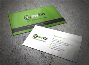 Business Card Design by Eggo May P for Myfin Group Pty Ltd | Design #6531137