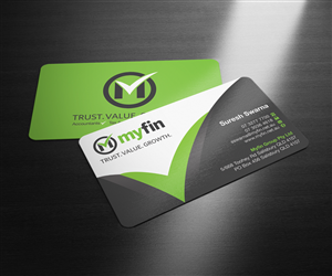 Diseño de Tarjeta de Presentación por Ethien para Myfin Group Pty Ltd | Diseño: #6537104