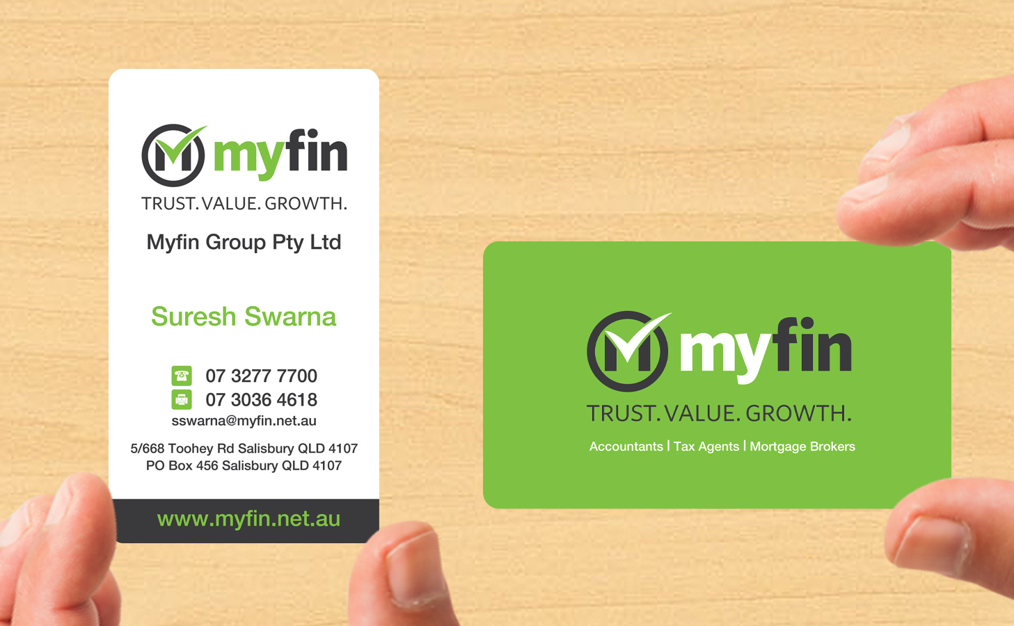 Business Card Design by Lanka Ama for Myfin Group Pty Ltd | Design #6525128