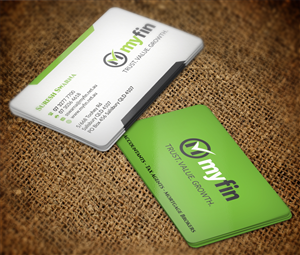 Business Card Design by AFHUN for Myfin Group Pty Ltd | Design: #6528988