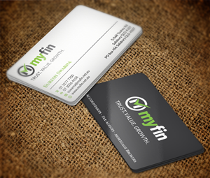 Business Card Design by AFHUN for Myfin Group Pty Ltd | Design: #6528990