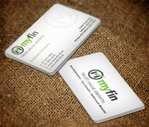 Diseño de Tarjeta de Presentación por AFHUN para Myfin Group Pty Ltd | Diseño: #6529397
