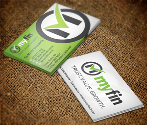 Diseño de Tarjeta de Presentación por AFHUN para Myfin Group Pty Ltd | Diseño: #6529407