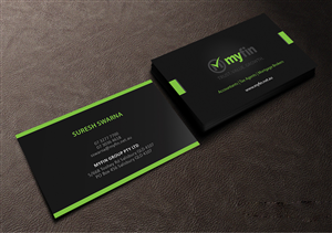 Diseño de Tarjeta de Presentación por Creations Box 2015 para Myfin Group Pty Ltd | Diseño: #6535141