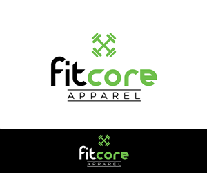 Fit Core Apparel | Logo Design by CoffeeBreak88