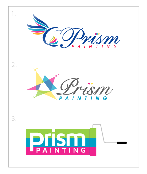 Logo-Design von Logicspider für Prism Painting | Design #6530496
