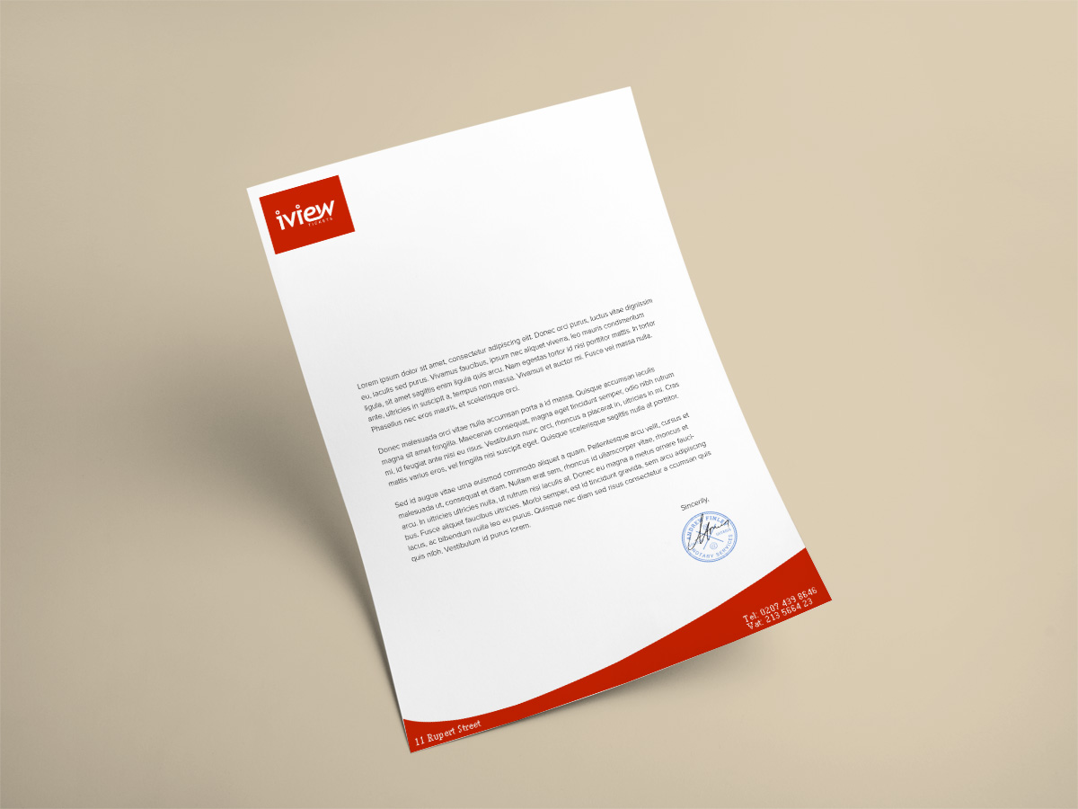 Briefkopf-Design von Ather für dieses Projekt | Design #6550239