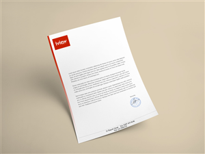 Letterhead Design by Ather for this project | Design: #6553391