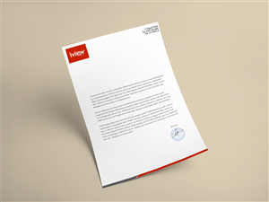 Letterhead Design by Ather for this project | Design: #6568119