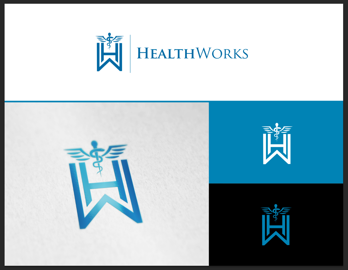 Diseño de Logo por ·Julian· para HealthWorks | Diseño #6597919