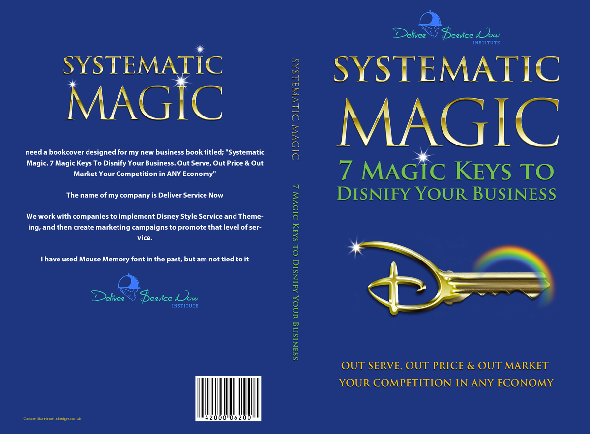 Book Cover Design by illuminati-design for Deliver Service Now | Design #6597289