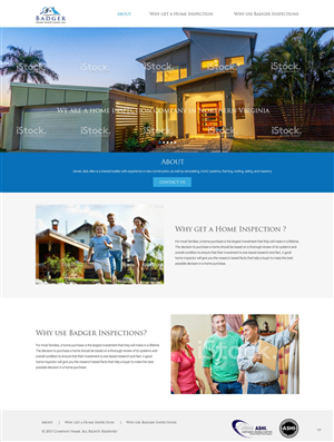 Diseño Web por pb para Badger Home Inspections, LLC. | Diseño: #6551920
