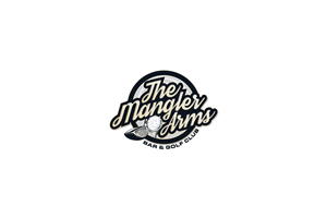 The Mangler Arms - Golf Bar | Logo Design by Wladimus