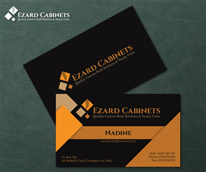 Diseño de Tarjeta de Presentación por M.Pirs para Ezard Cabinets | Diseño: #6528794