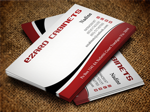 Business Card Design by Lanka Ama for Ezard Cabinets | Design: #6528594