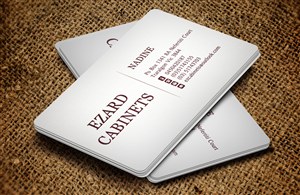 Diseño de Tarjeta de Presentación por Lanka Ama para Ezard Cabinets | Diseño: #6528616