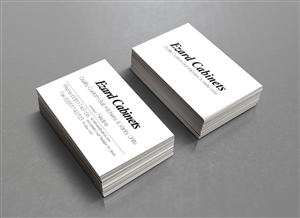 Diseño de Tarjeta de Presentación por broken.bike para Ezard Cabinets | Diseño: #6530085