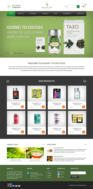 Web Design par pb pour Chinel Enterprises Inc. | Design : #6534175