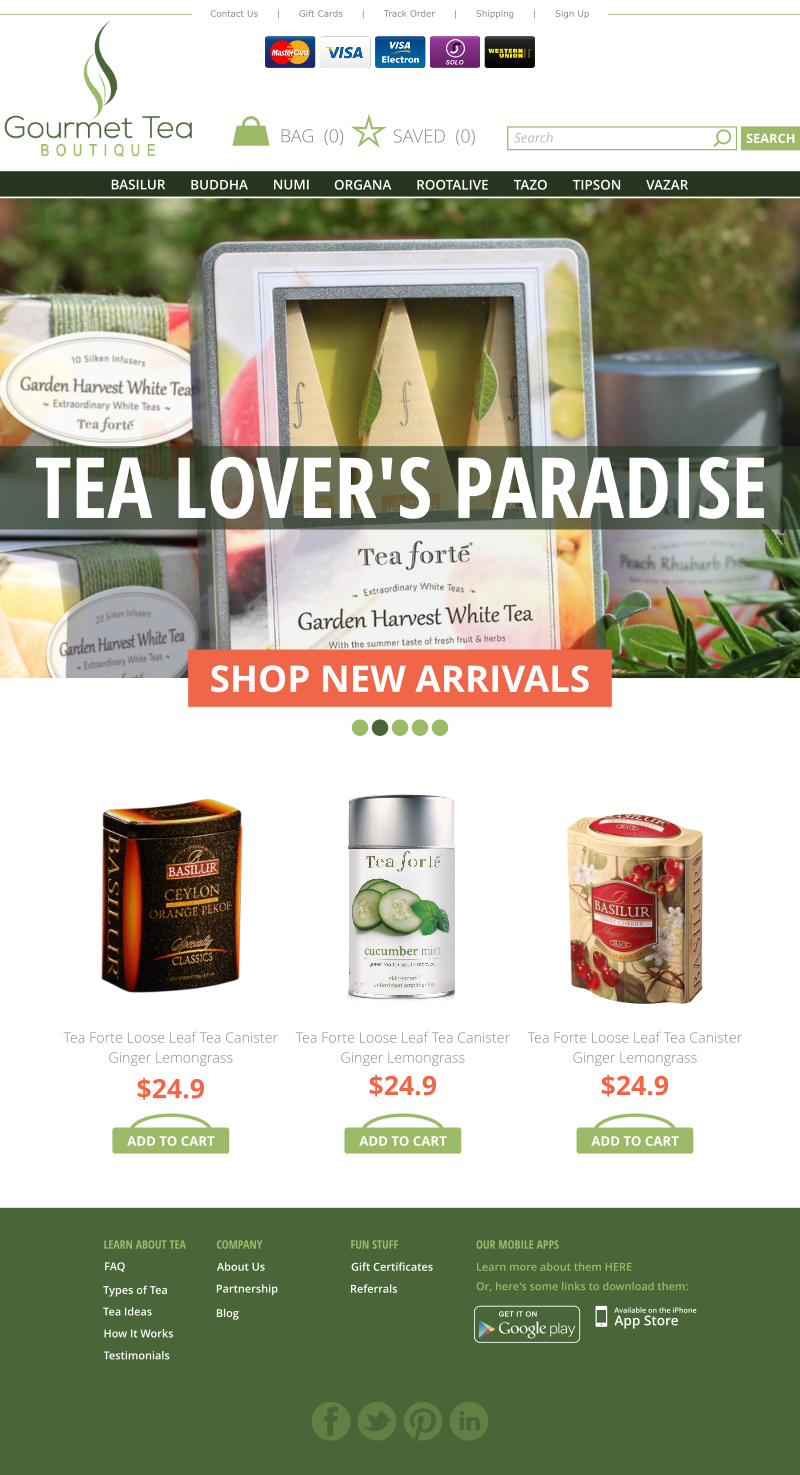 Web Design by Relativiteit for Chinel Enterprises Inc. | Design #6528242