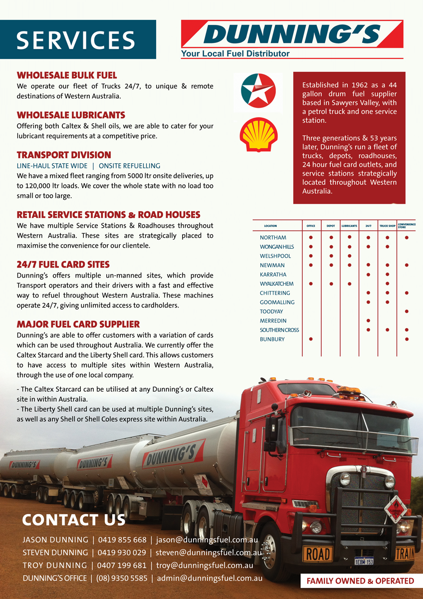 Flyer Design by SarahQ for Dunnings Fuel | Design #6555313