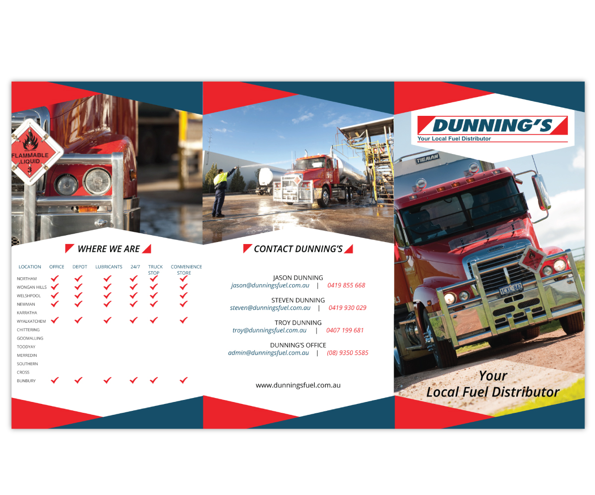 Flyer Design by Designer Destiny for Dunnings Fuel | Design #6563710