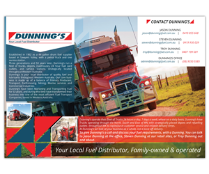 Flyer Design by Designer Destiny for Dunnings Fuel | Design: #6571975