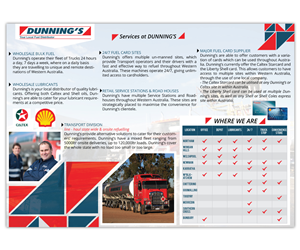 Flyer Design by Designer Destiny for Dunnings Fuel | Design #6571987