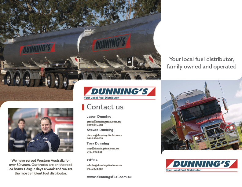 Flyer Design by bdekeyser for Dunnings Fuel | Design #6596688