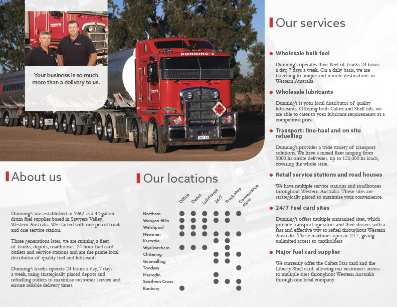 Design de Flyer par bdekeyser pour Dunnings Fuel | Design #6596691