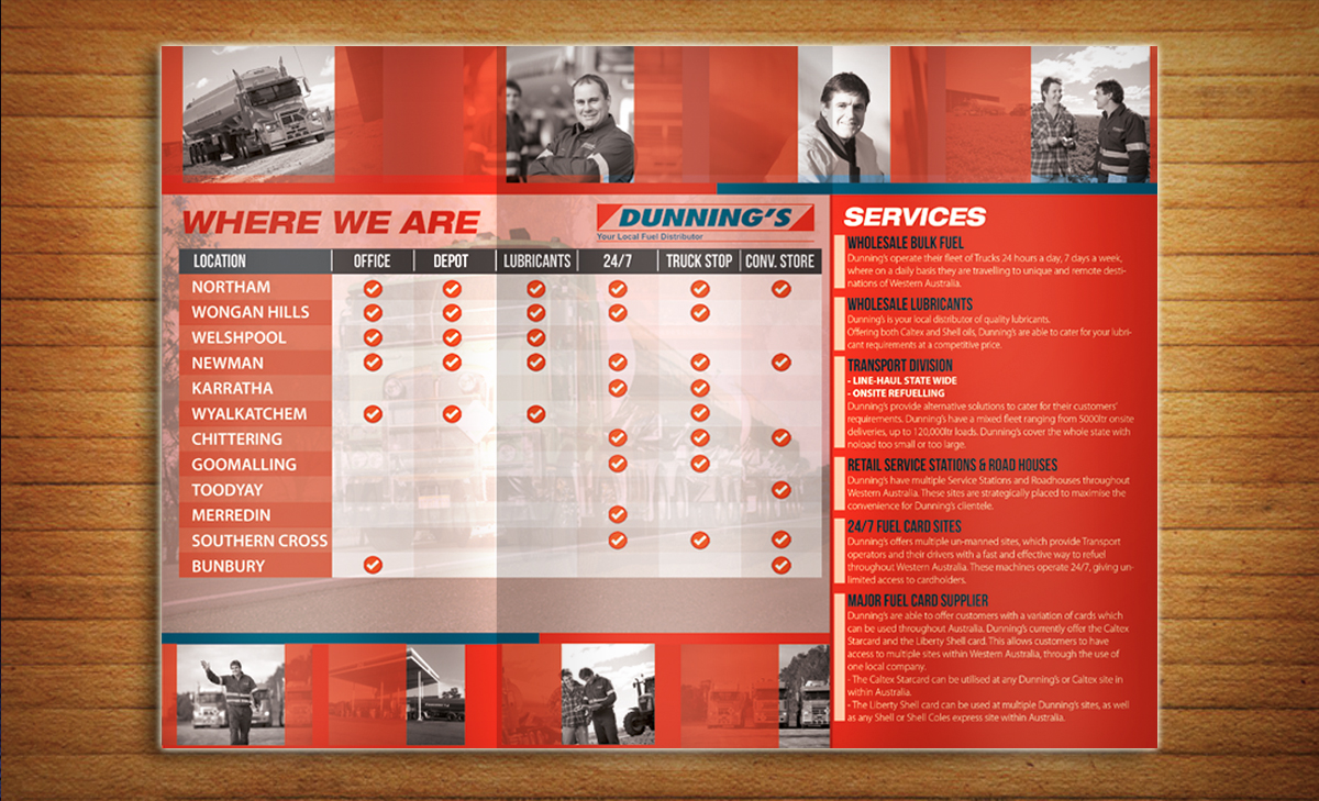 Diseño de Flyer por alessandroevge para Dunnings Fuel | Diseño #6563551