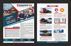 Flyer Design by DesignMarket for Dunnings Fuel | Design: #6581113