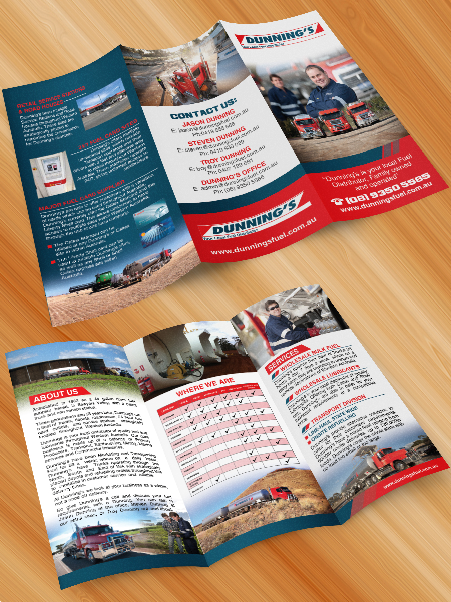 Flyer Design by Sarmishtha Chattopadhyay_loginchange for Dunnings Fuel | Design #6576532