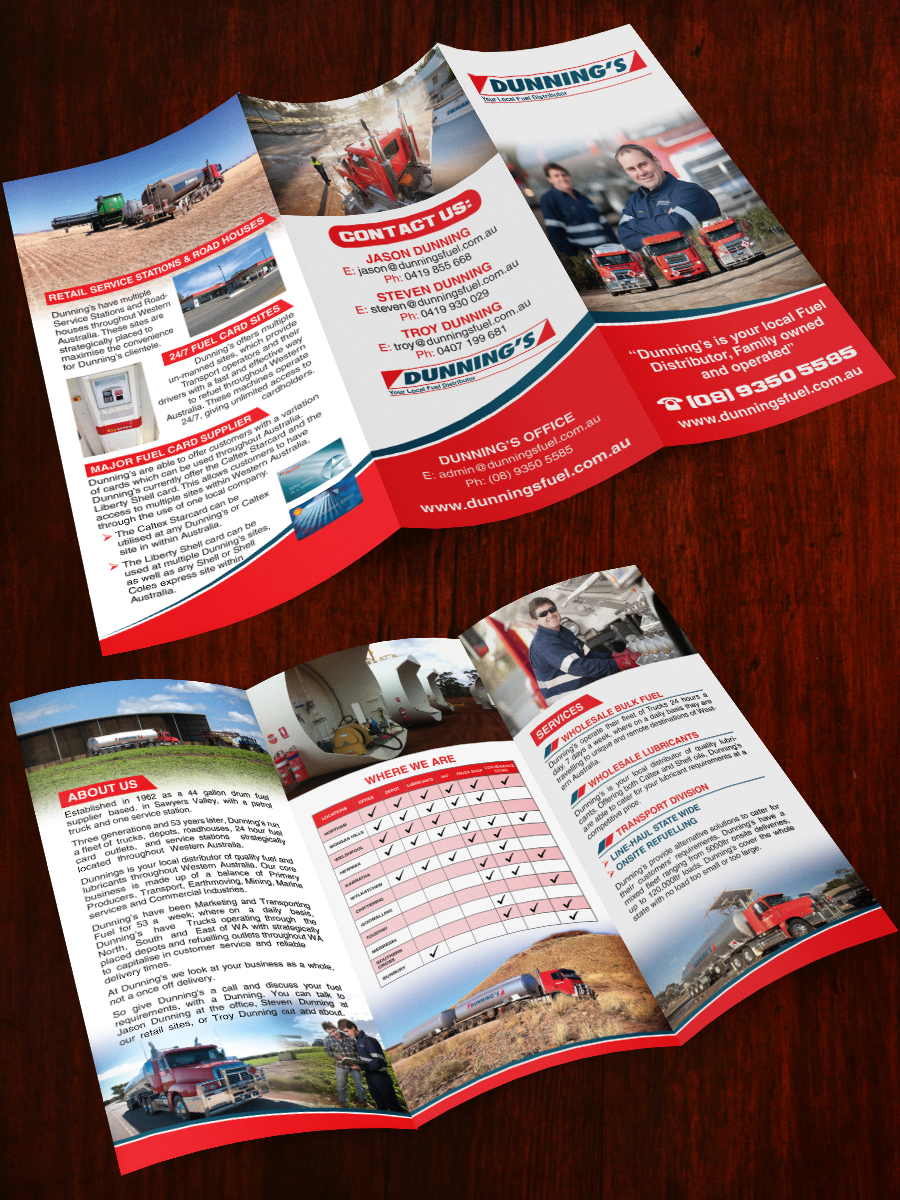 Flyer Design by Sarmishtha Chattopadhyay_loginchange for Dunnings Fuel | Design #6595768