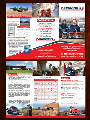Flyer Design by Sarmishtha Chattopadhyay_loginchange for Dunnings Fuel | Design: #6598846