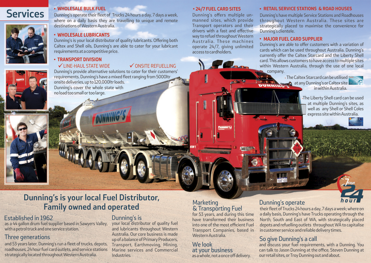 Design de Flyer par dejan_dzamtovski pour Dunnings Fuel | Design #6608518