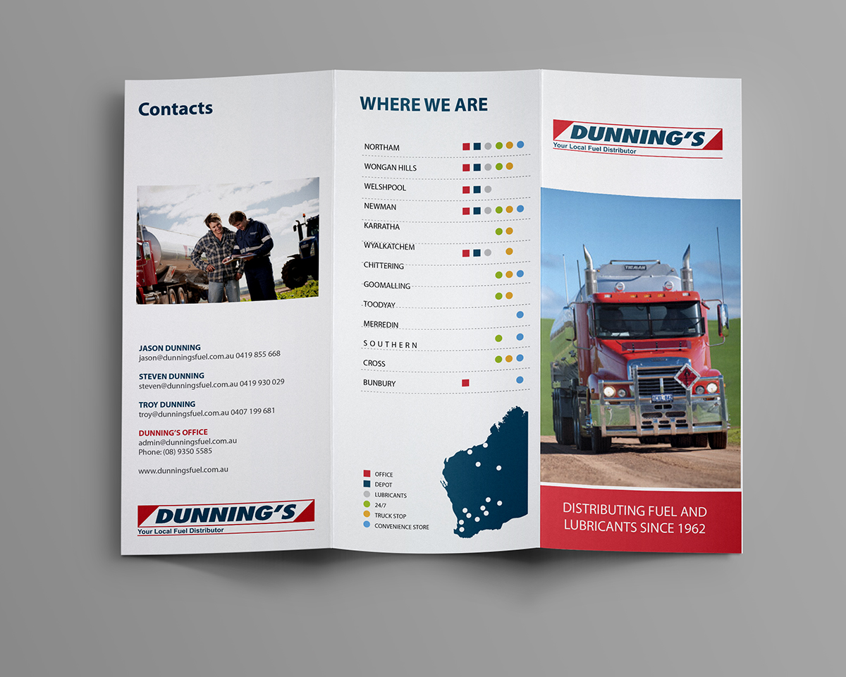Flyer Design by Svetlin Angelov for Dunnings Fuel | Design #6572769