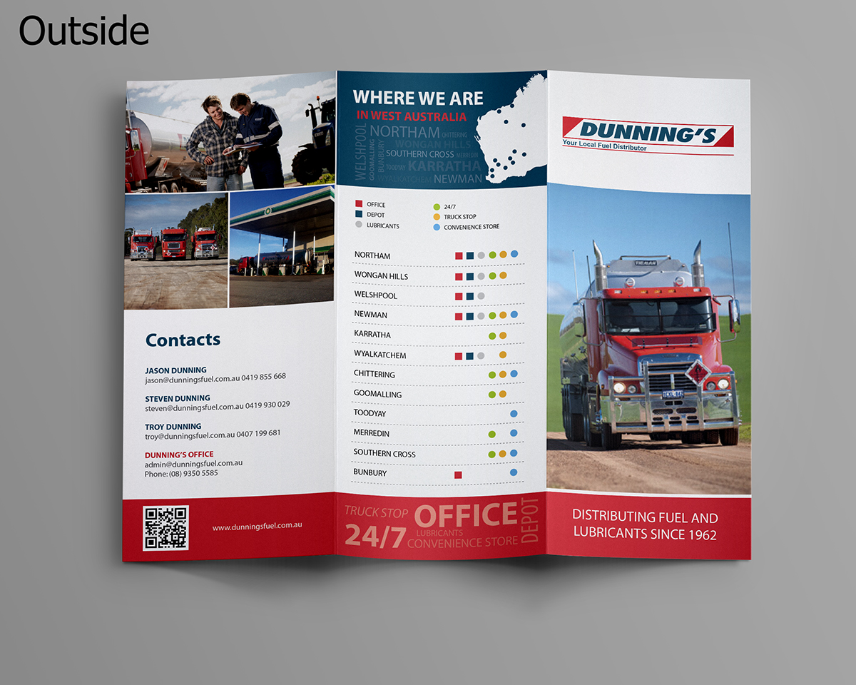 Flyer Design by Svetlin Angelov for Dunnings Fuel | Design #6582000