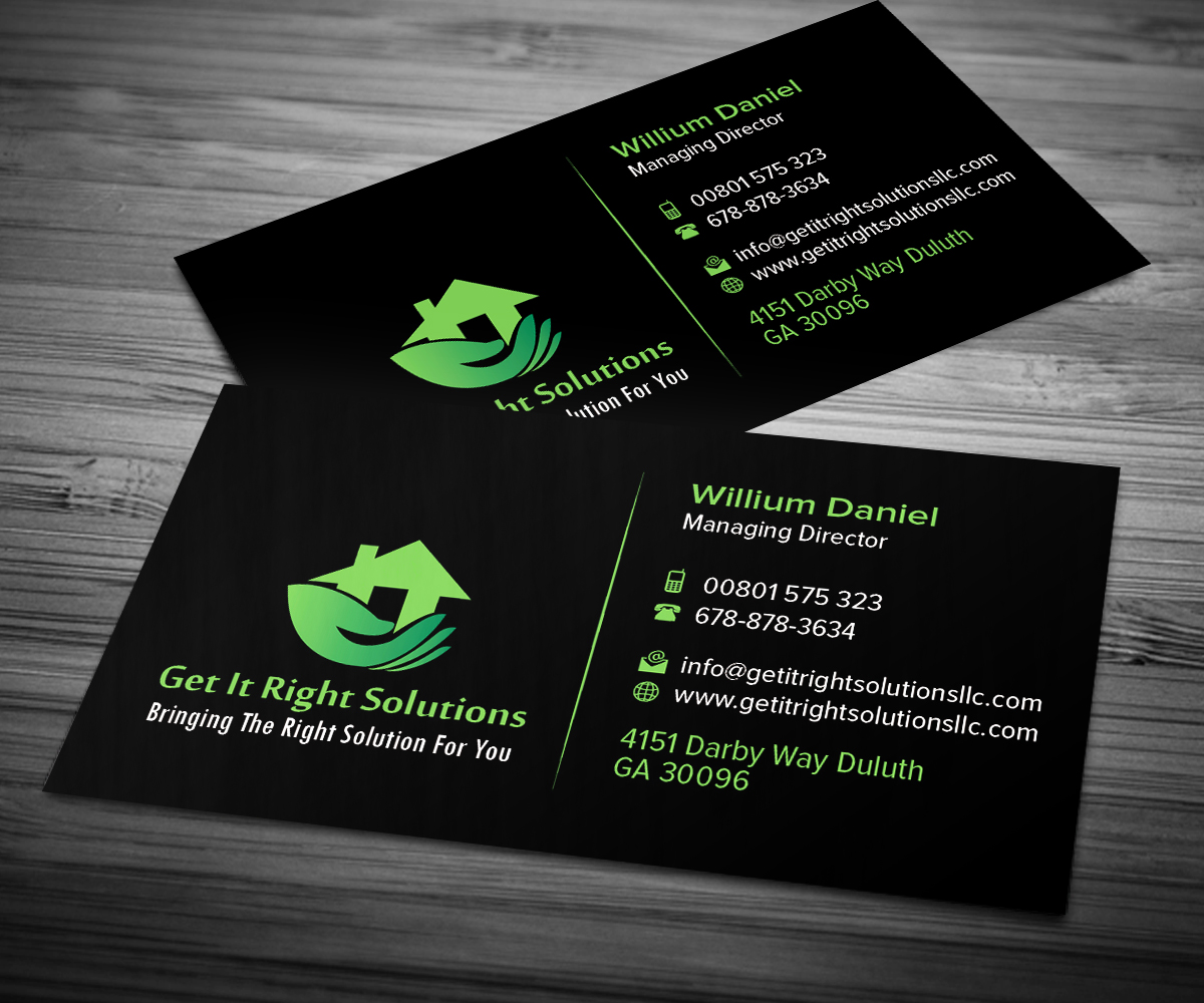 Diseño de Tarjeta de Presentación por kousik para este proyecto | Diseño #6539428