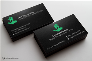 Business Card Design by melina p