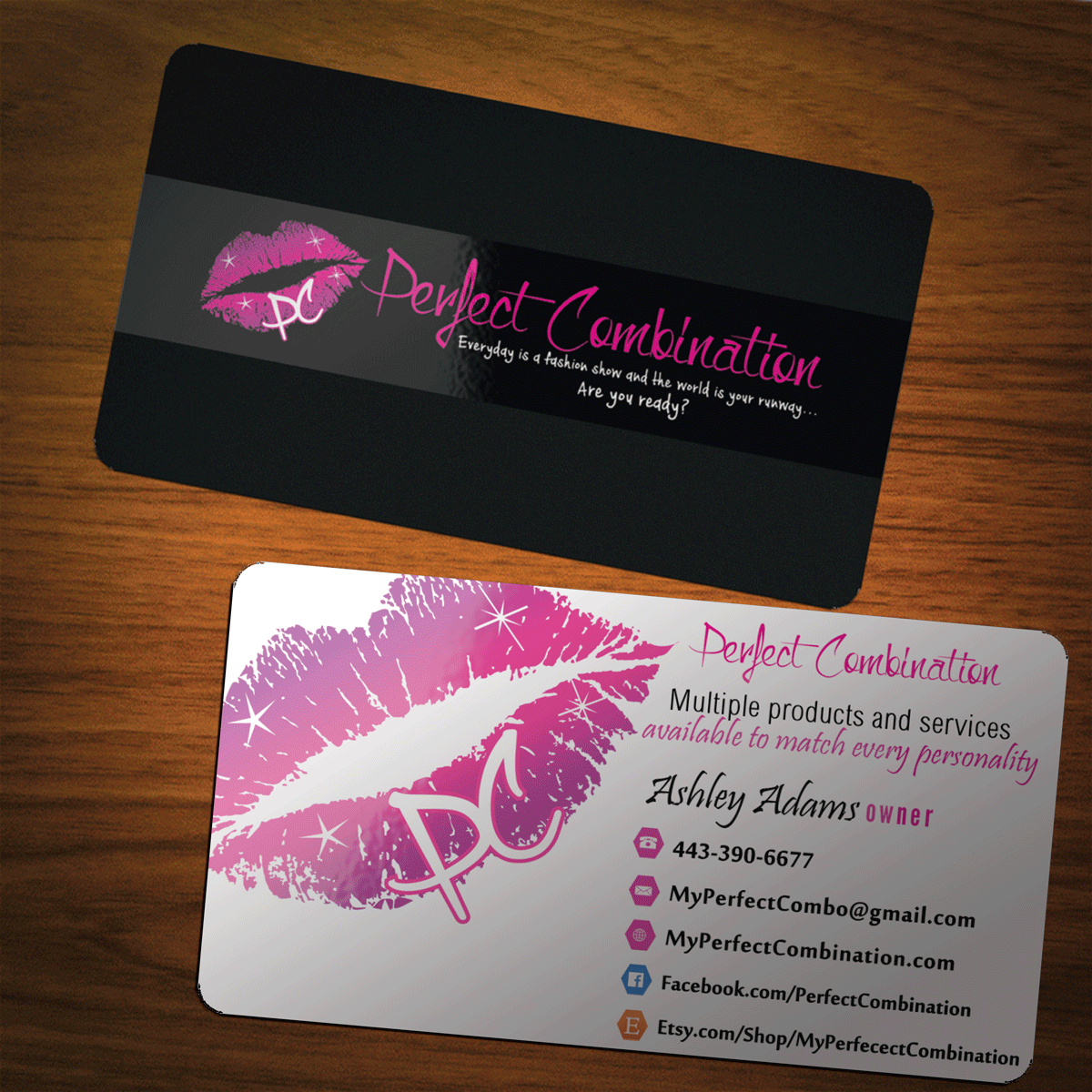 Business Card Design by Riz' for Perfect Combination | Design #6553592