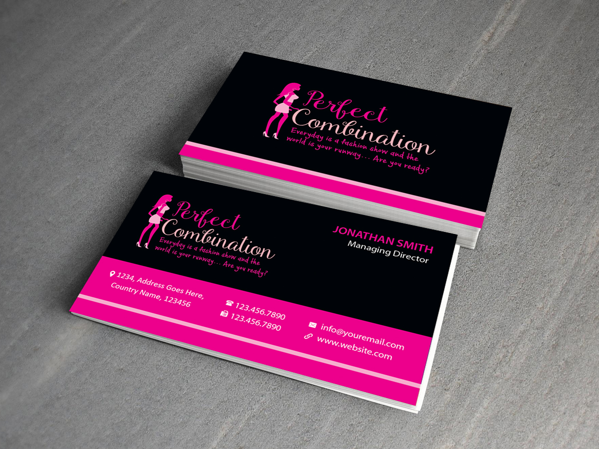 Business Card Design by Creations Box 2015 for Perfect Combination | Design #6553911