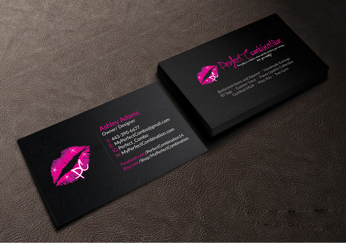 Business Card Design by Creations Box 2015 for Perfect Combination | Design #6561157