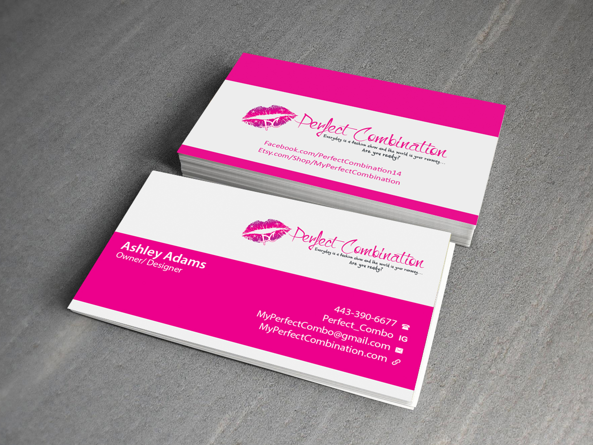 Business Card Design by Creations Box 2015 for Perfect Combination | Design #6561158