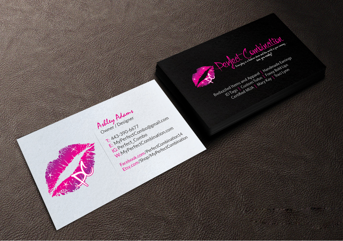 Visitenkarten-Design von Creations Box 2015 für Perfect Combination | Design #6592979