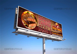 Billboard Design by CENTERSPREAD for Texas Corral | Design: #1715403