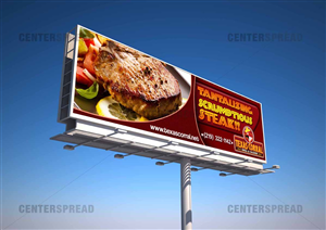 Billboard Design by CENTERSPREAD for Texas Corral | Design: #1715410