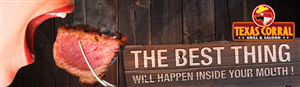Billboard Design by Visualland for Texas Corral | Design: #1713808
