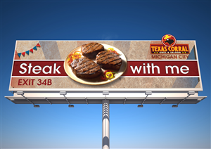 Billboard Design by Visualland for Texas Corral | Design: #1726361