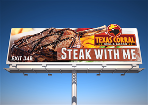 Billboard Design by Visualland for Texas Corral | Design: #1734893