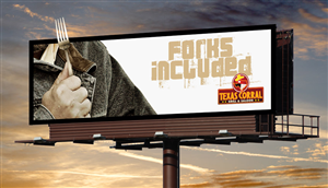 Billboard Design by kresh for Texas Corral | Design: #1723369